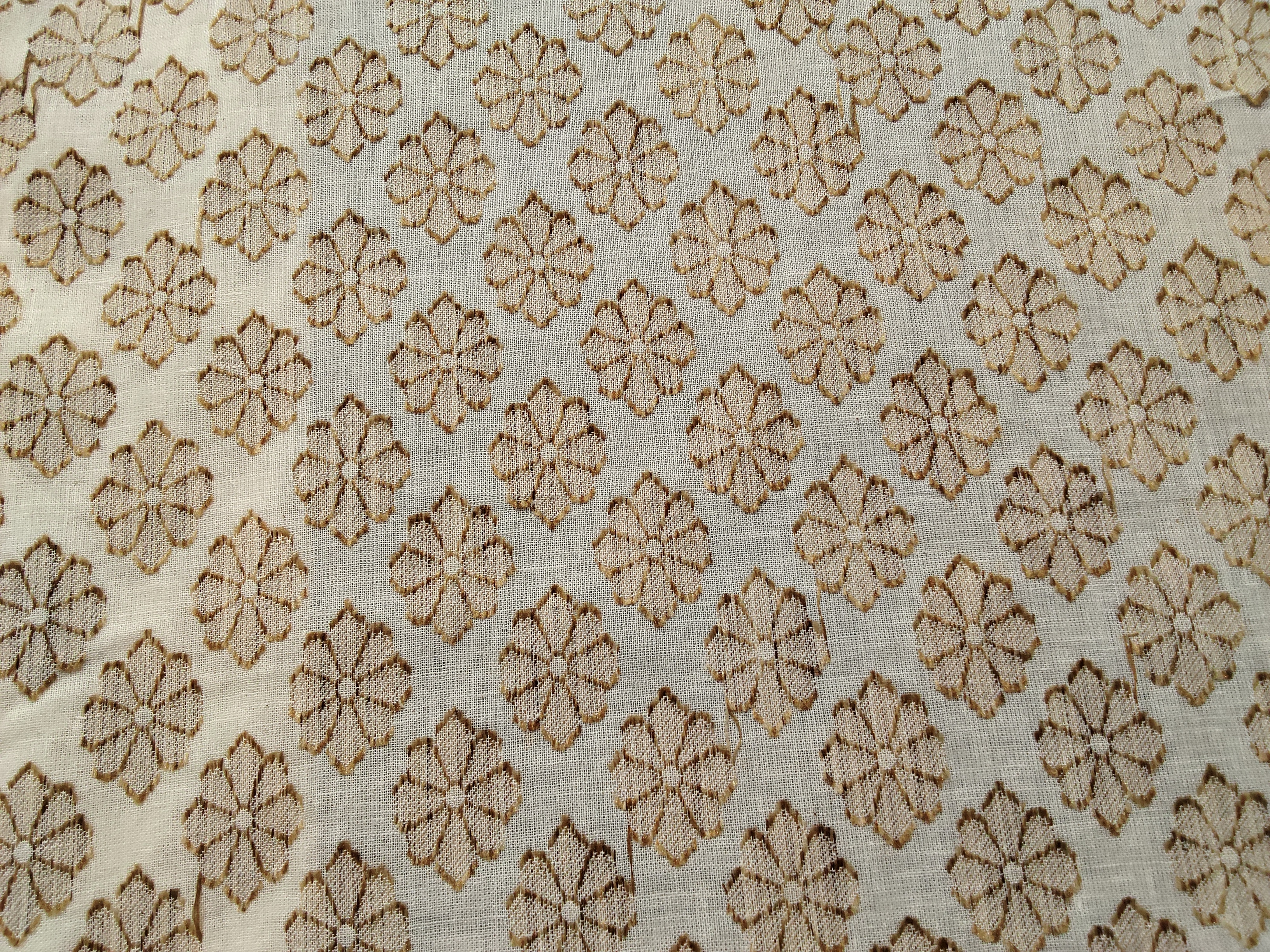 COTTON COLOUR JACQUARD