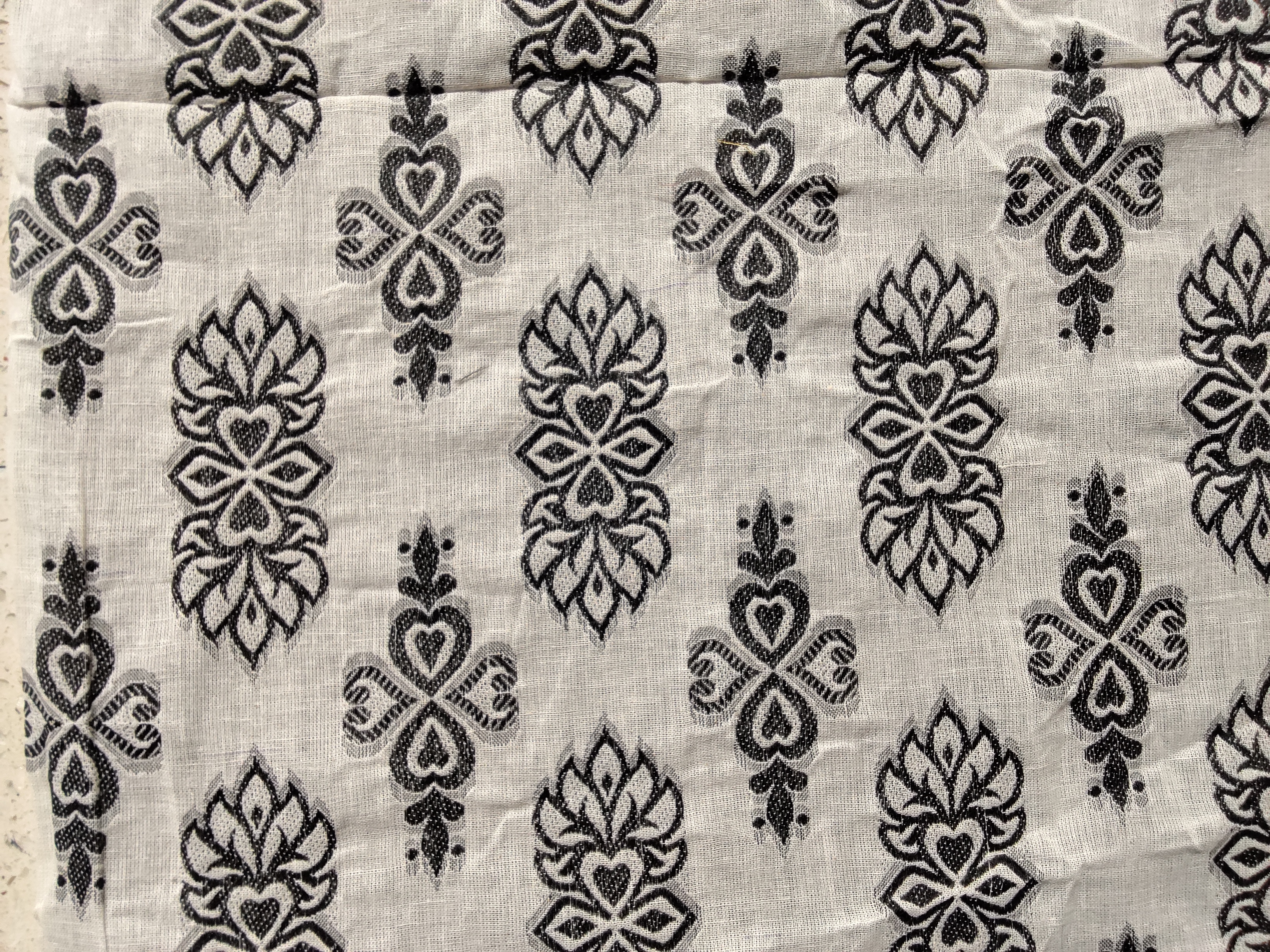 COTTON COLOUR JACQUARD