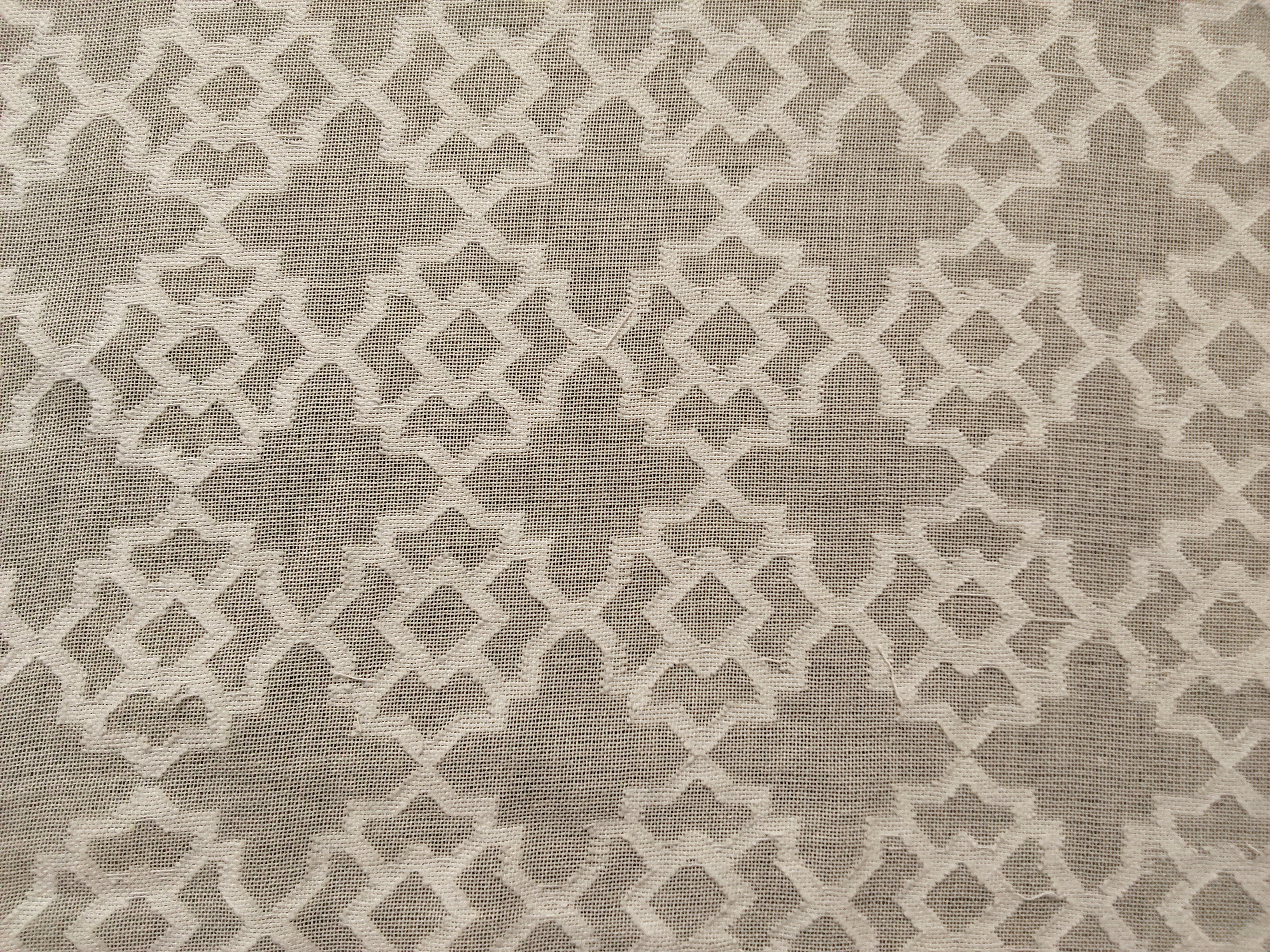 COTTON NET JACQUARD