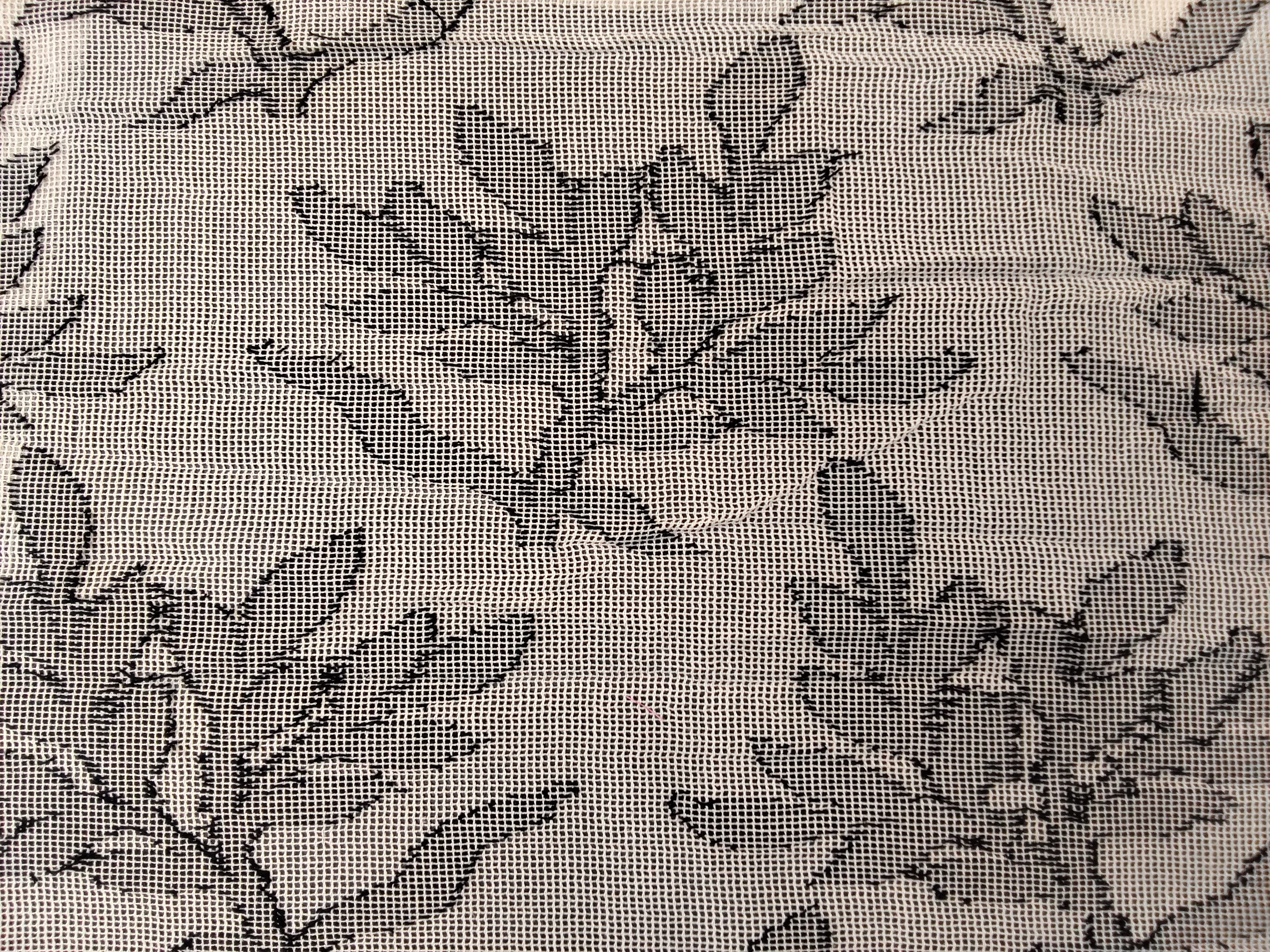 COTTON NET JACQUARD