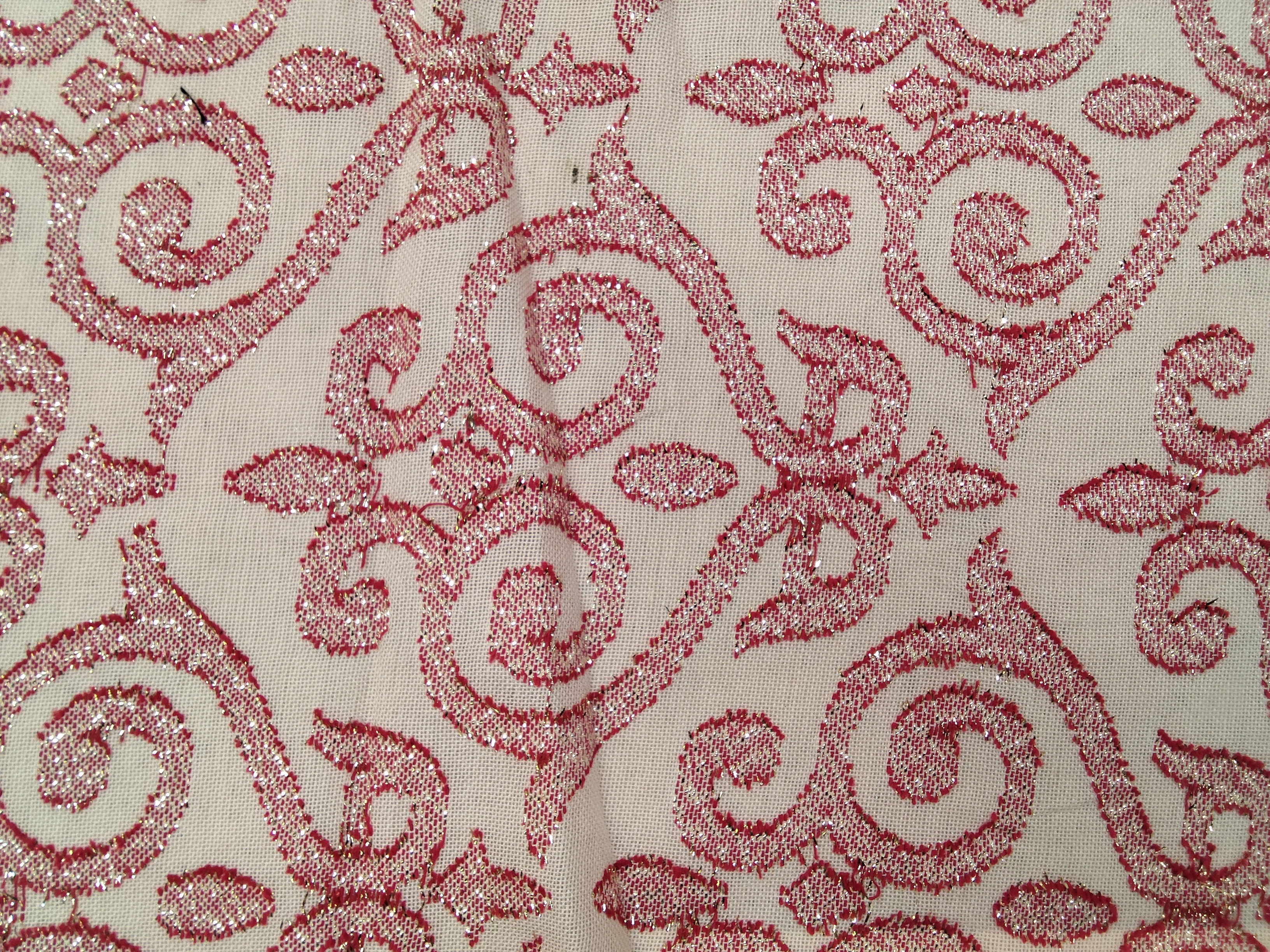 COTTON NET JACQUARD