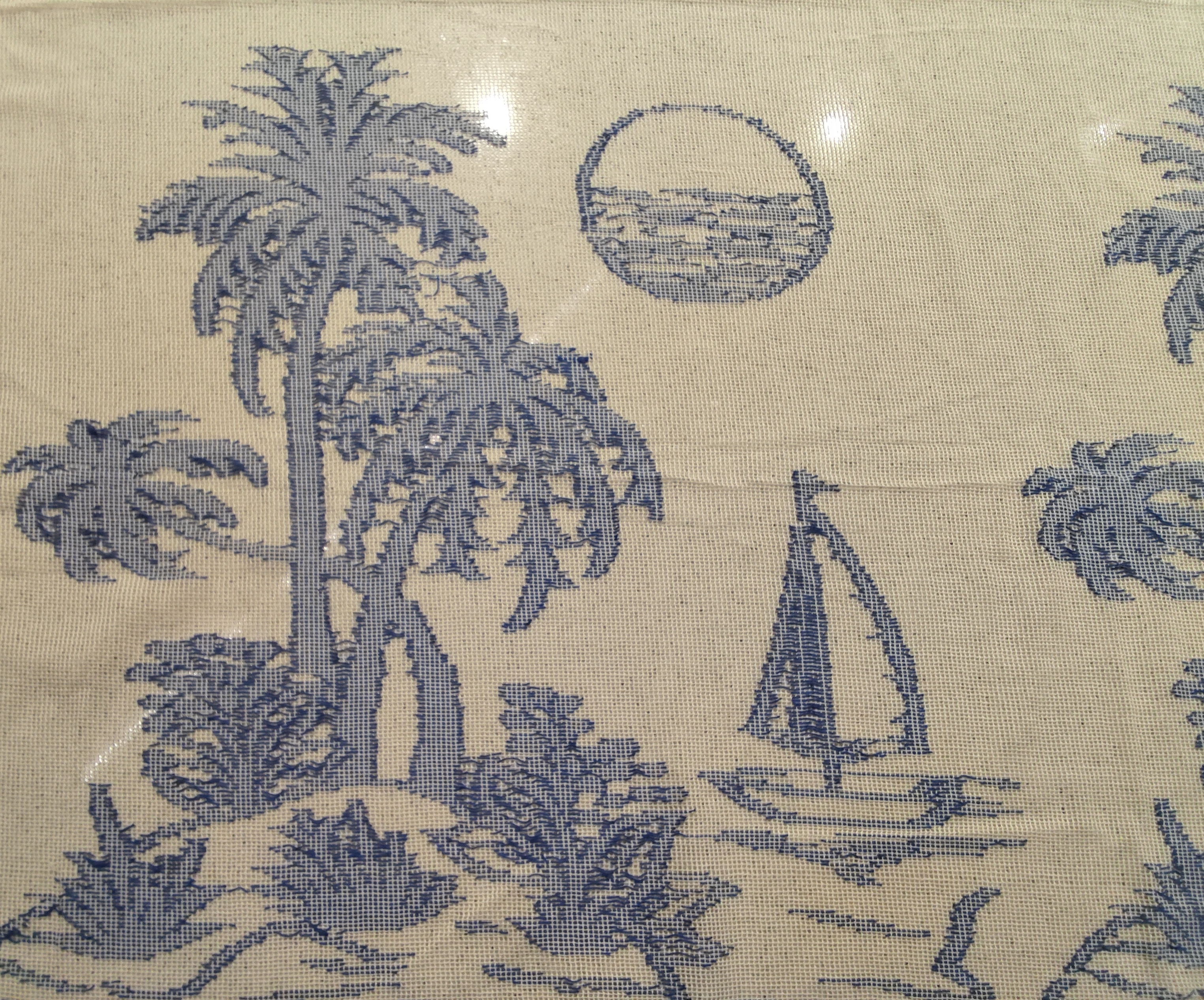 COTTON NET JACQUARD